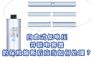 自愈式低電壓并聯電容器的保險熔斷后應當如何處理?