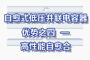 自愈式低壓并聯電容器優勢之四—高性能自愈合能力