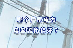 哪個廠家電力電容器比較好？