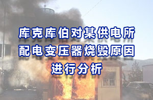 庫(kù)克庫(kù)伯對(duì)某供電所配電變壓器燒毀原因進(jìn)行分析