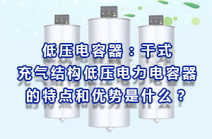 干式充氣結(jié)構(gòu)低壓電力電容器的特點和優(yōu)勢是什么？