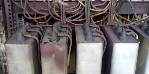 電力電容器鐵質外殼被腐蝕