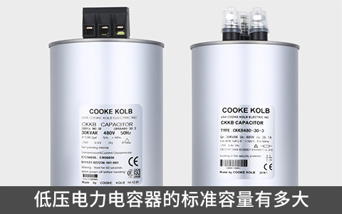 低壓電力電容器的標準容量有多大