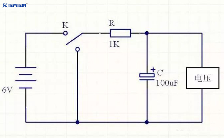 水泥電阻給電容放電方法