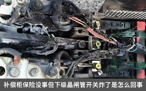 補償柜保險沒事但下級晶閘管開關炸了是怎么回事